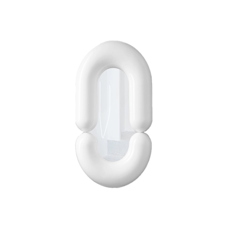 Miroir Miroir ZODIAC M Blanc MOUSTACHE