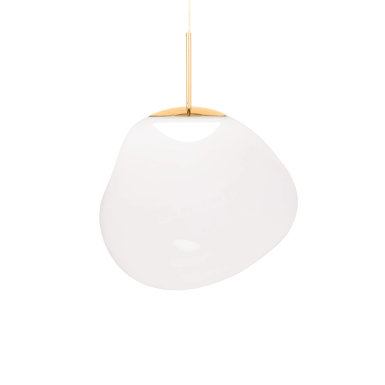 Suspension MELT LED Opalin/ Or TOM DIXON