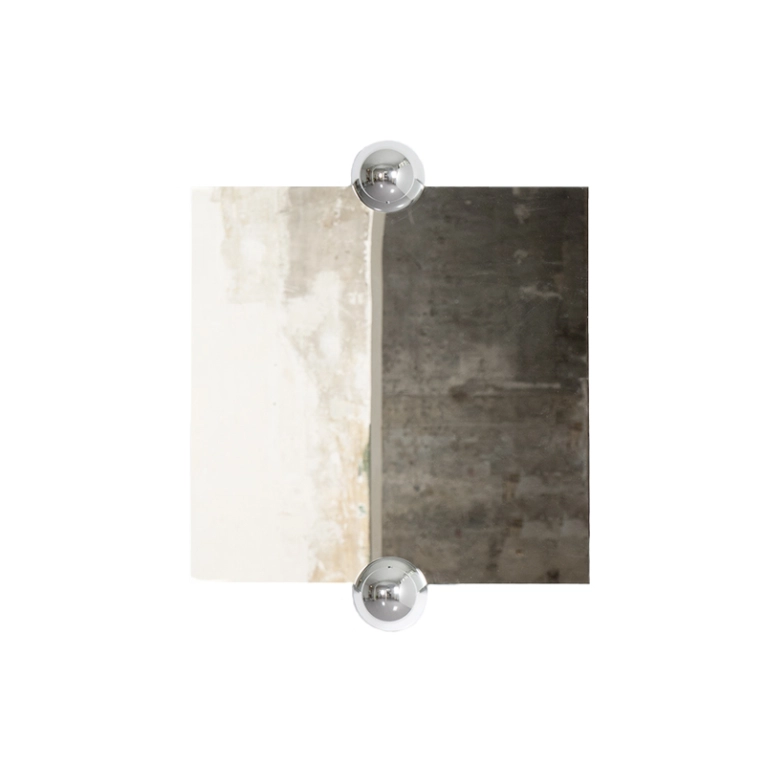 Miroir Miroir SPHERA PEGASUS Argenté MOUSTACHE