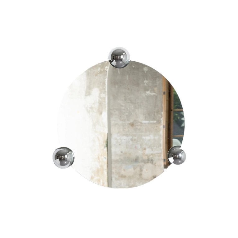 Miroir Miroir SPHERA ORBIT Argenté MOUSTACHE