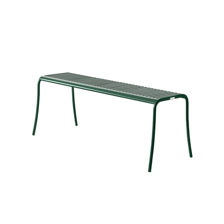 Banc extérieur Banc PATIO LAMES  Vert mousse TOLIX