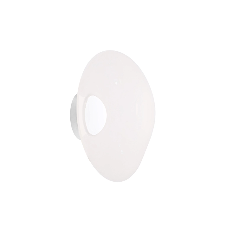 Applique MELT SURFACE LED Opalin/ chrome TOM DIXON