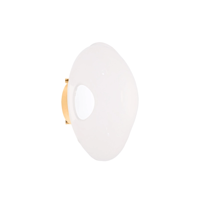 Applique MELT SURFACE LED Opalin/ Or TOM DIXON