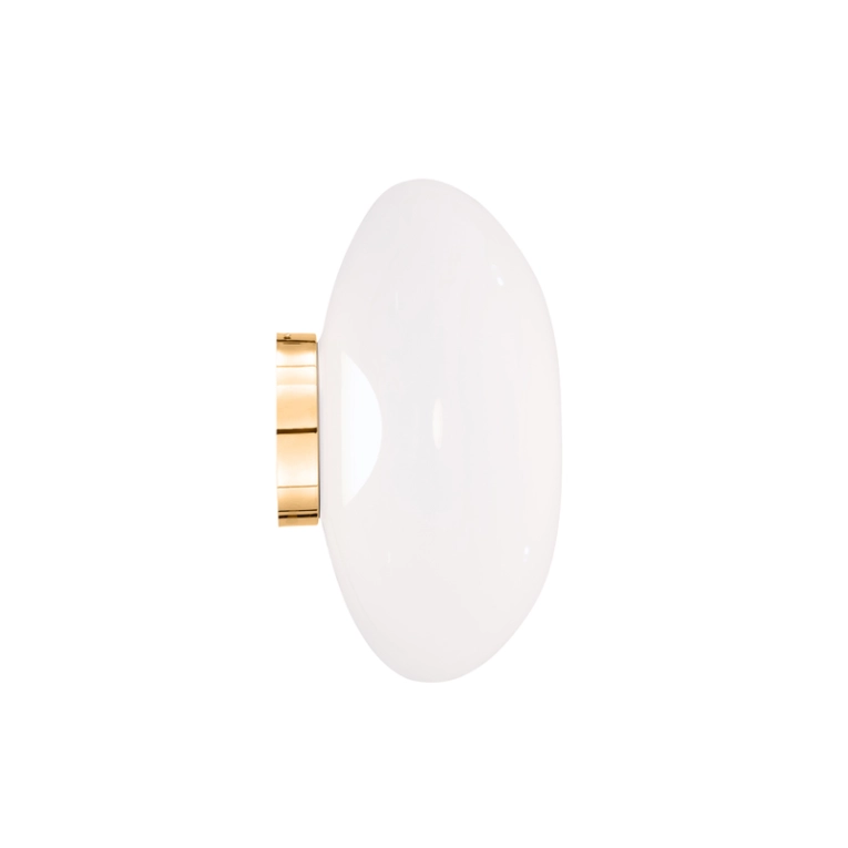 Applique MELT SURFACE LED Opalin/ Or TOM DIXON