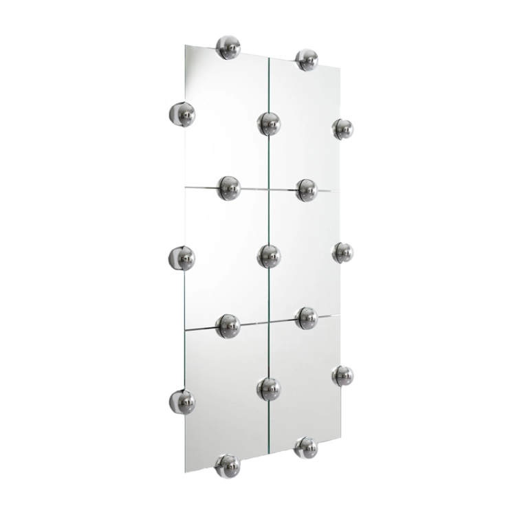 Miroir Miroir SPHERA CRYSTAL PALACE L VERTICAL Argenté MOUSTACHE