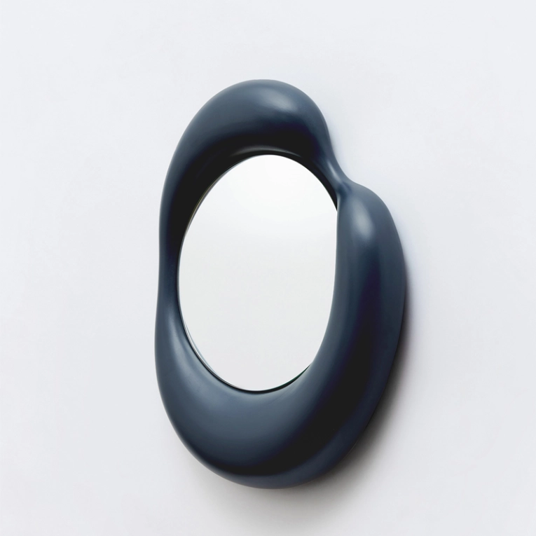 Miroir Miroir INGRES DOMINIQUE Bleu nuit MOUSTACHE