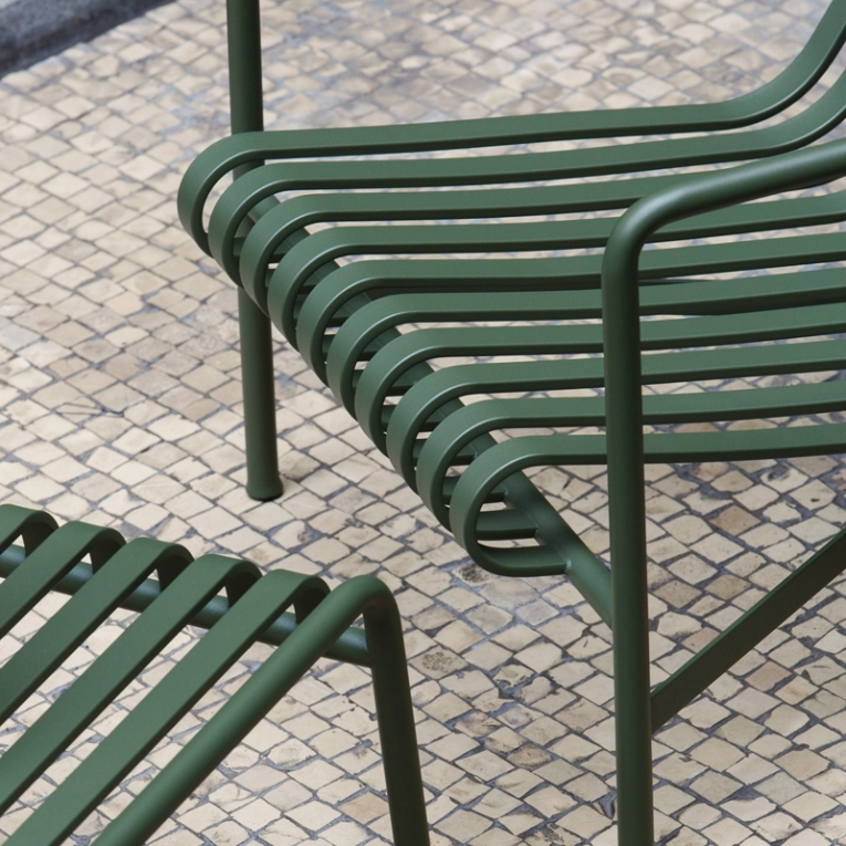 Pouf PALISSADE OTTOMAN Anthracite HAY