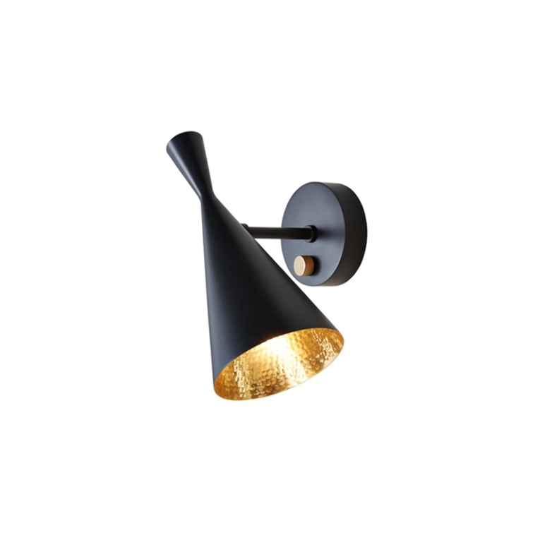 Applique BEAT WALL Noir TOM DIXON