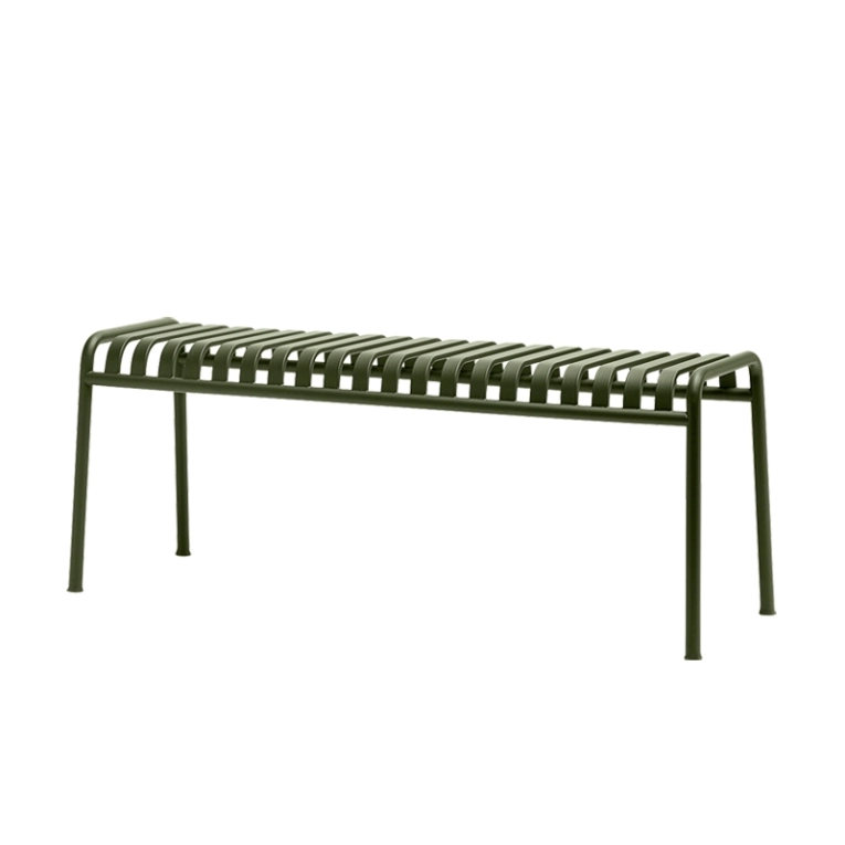 Banc PALISSADE L120 Vert olive HAY