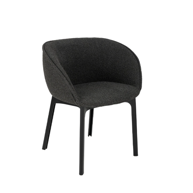 Chaise CHARLA Orsetto Orsetto gris KARTELL