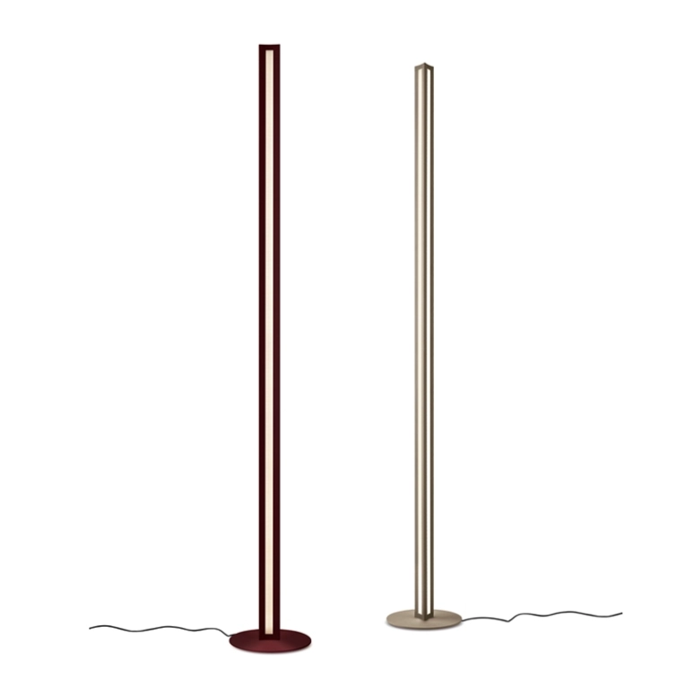 Lampadaire CHIAROSCURA Rouge foncé FOSCARINI