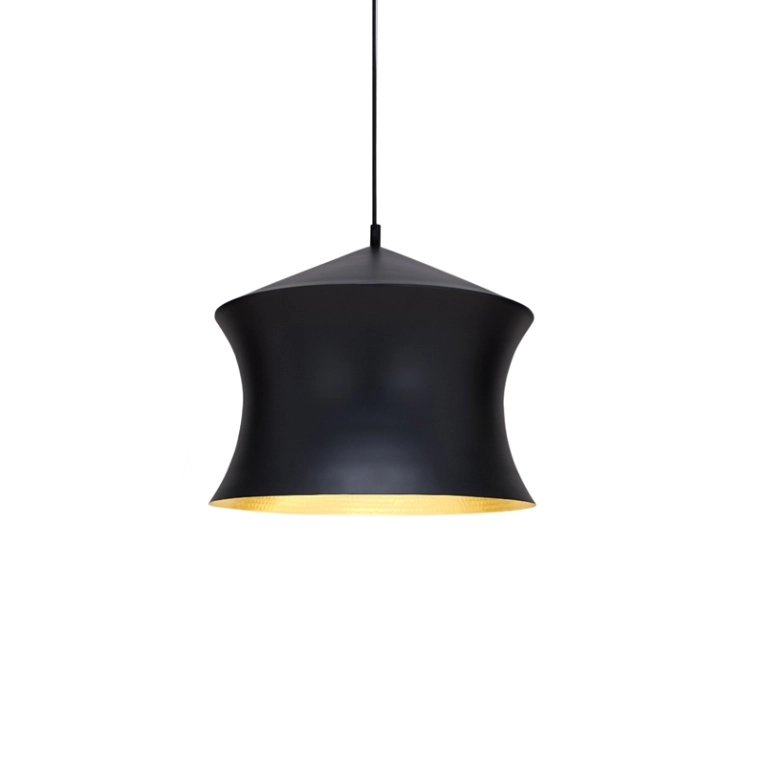 Suspension BEAT WAIST Noir/ laiton TOM DIXON