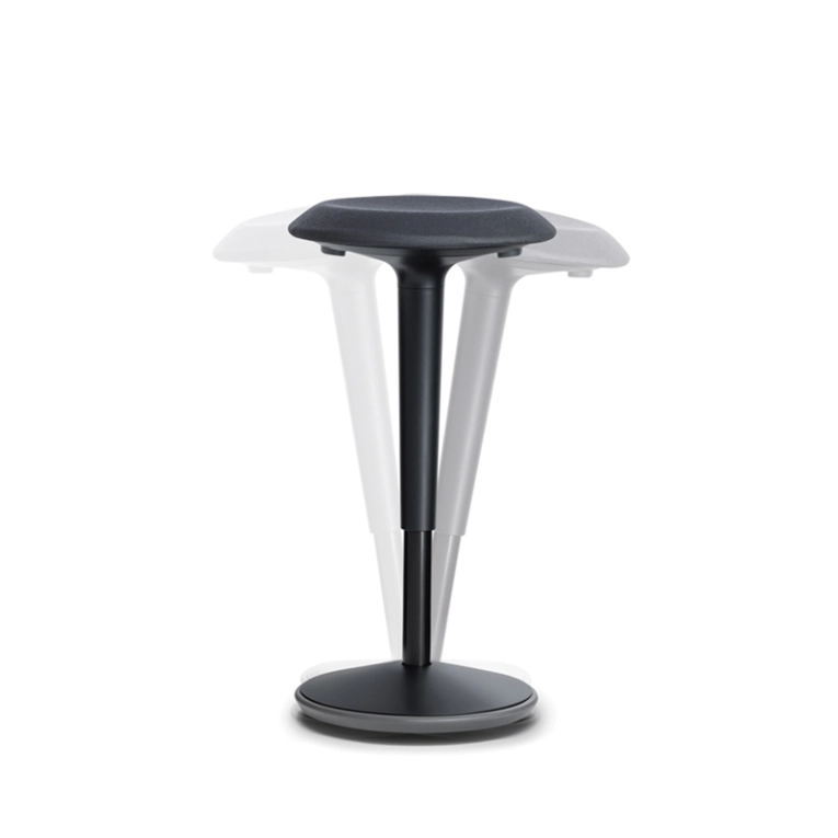 Tabouret SE:FIT Noir SILVERA PRO