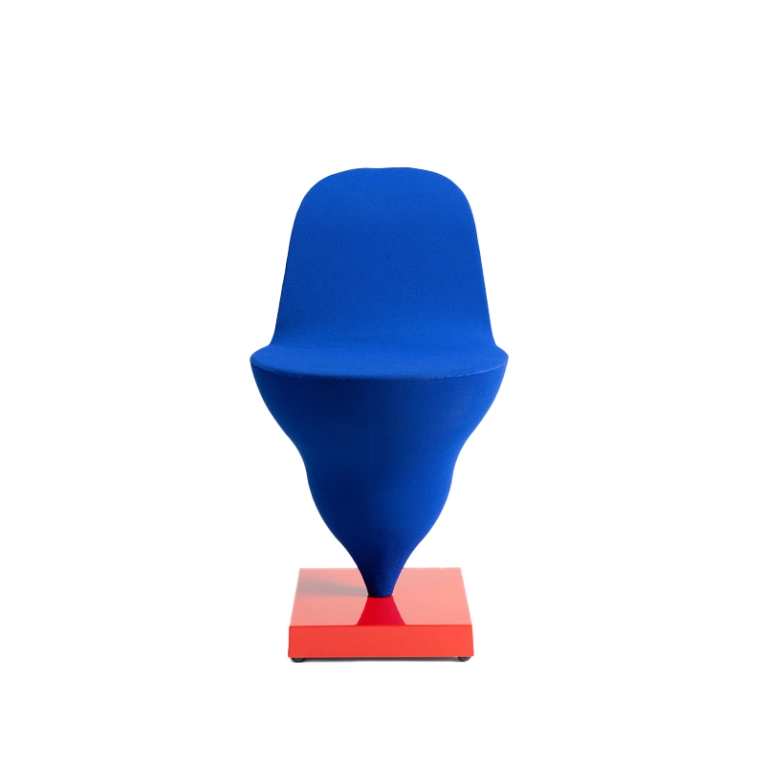 Chaise GELATO Blueberry/ base rouge MOUSTACHE