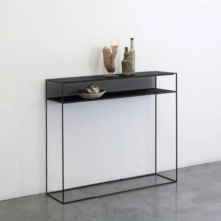 Console TRISTANO CONSOLE Gris micacé ZEUS