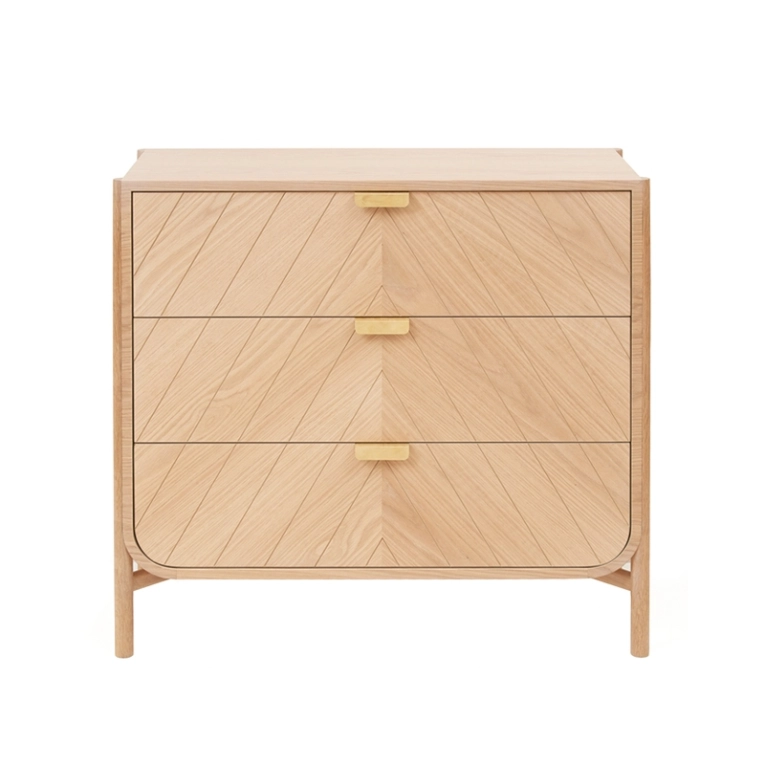 Meuble de rangement Commode MARIUS Chêne HARTO