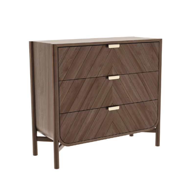 Meuble de rangement Commode MARIUS Noyer HARTO