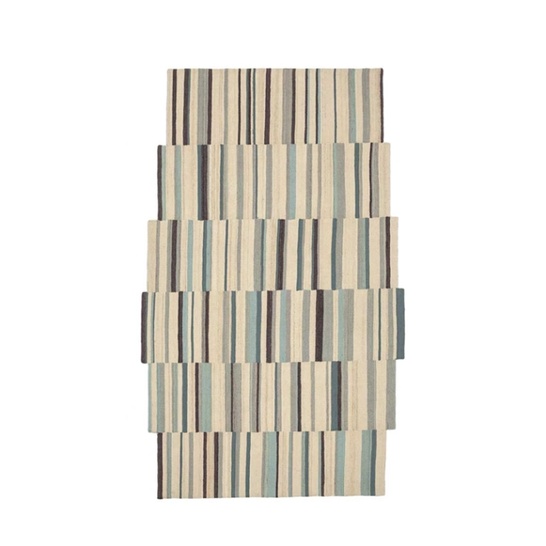 Tapis Tapis LATTICE Blanc cassé, bleu NANIMARQUINA