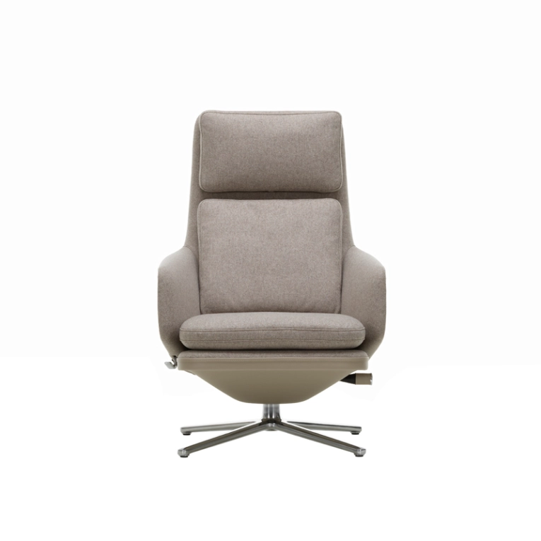 Fauteuil GRAND RELAX Tissu Fossil 02/ sable 07 VITRA