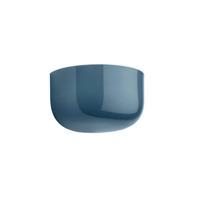 Applique BELLHOP WALL UP Bleu gris FLOS