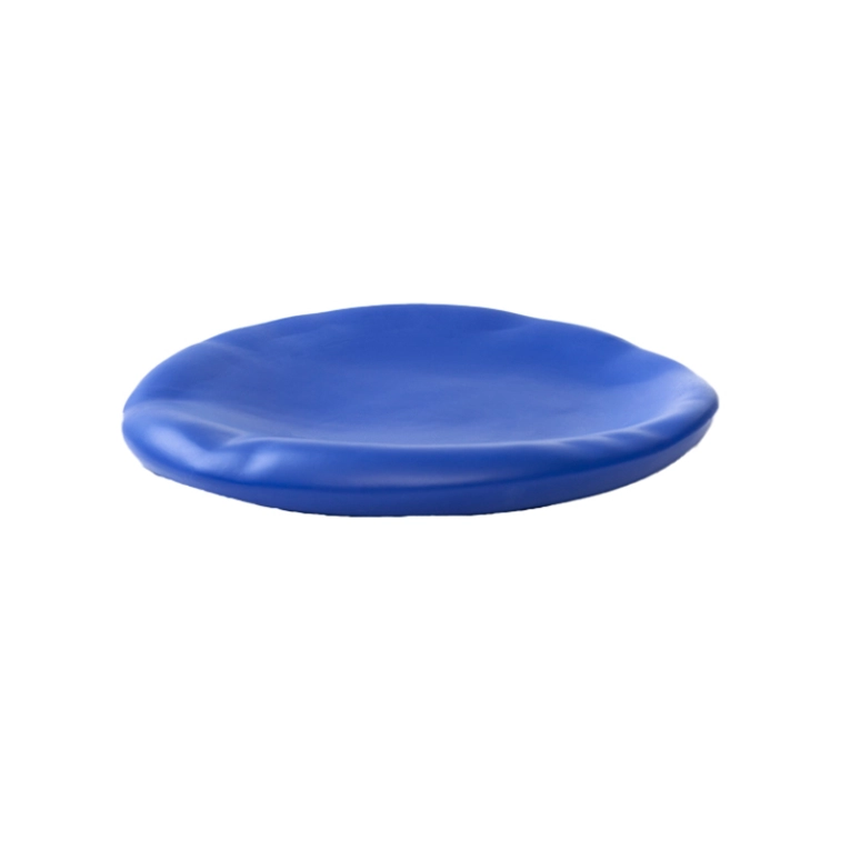 Centre de table & corbeille Coupe CANOVA Large Bleu MOUSTACHE