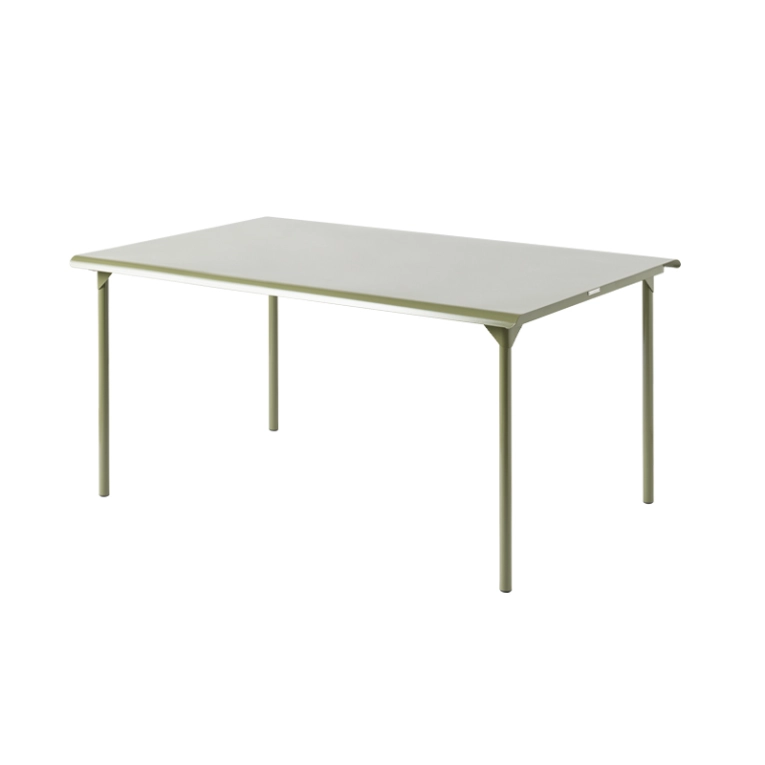 Table extérieur Table PATIO 160x100 Vert jonc TOLIX