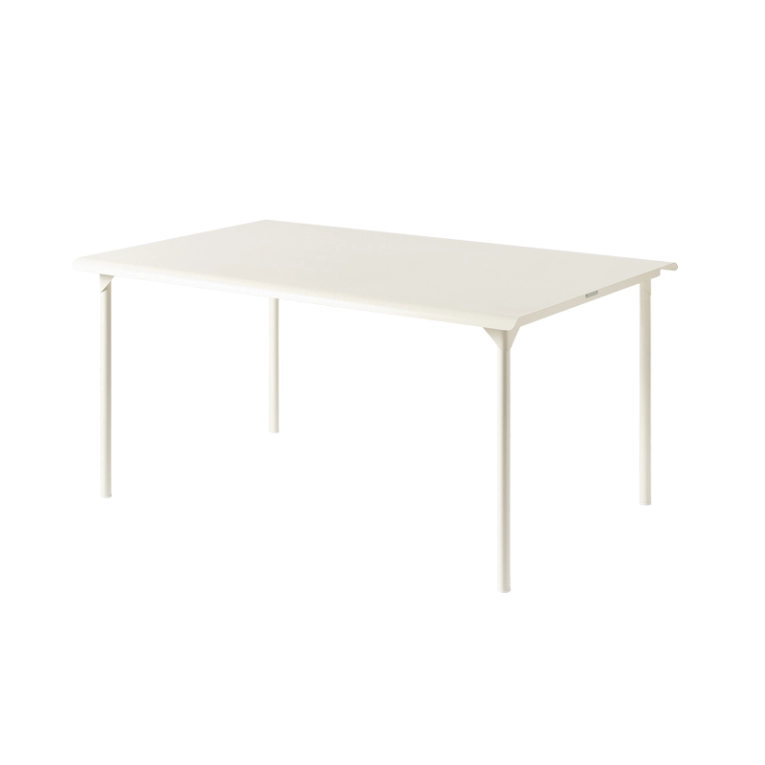 Table extérieur Table PATIO 160x100  Blanc perlé TOLIX