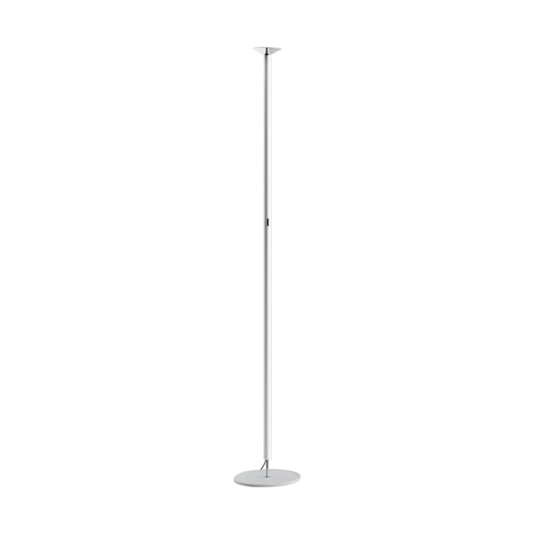 Lampadaire LUNA Blanc/ chrome STILNOVO