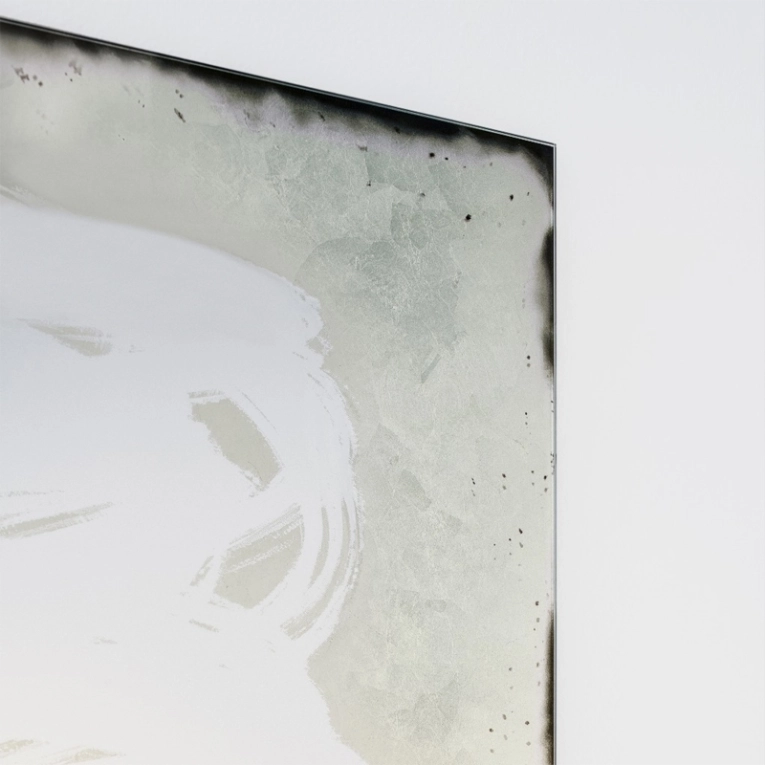 Miroir Miroir SCRIBBLE 80x180 Argent GLAS ITALIA