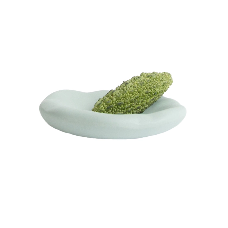 Centre de table & corbeille Coupe CANOVA Small Menthe MOUSTACHE