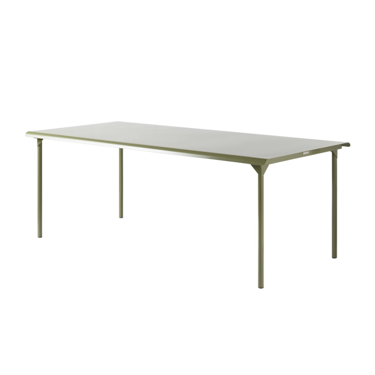 Table extérieur Table PATIO 200x100 Vert jonc TOLIX
