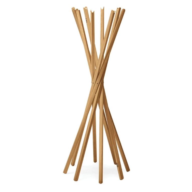 Porte-manteau Portemanteau SCIANGAI Chêne ZANOTTA