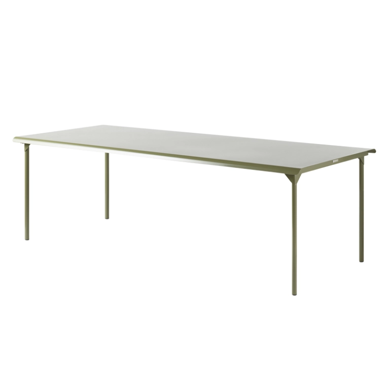 Table extérieur Table PATIO 240x100 Vert jonc TOLIX