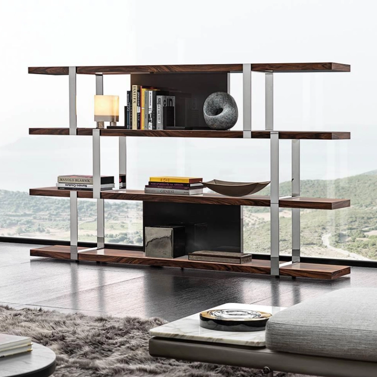 Etagère DALTON CHROME MINOTTI