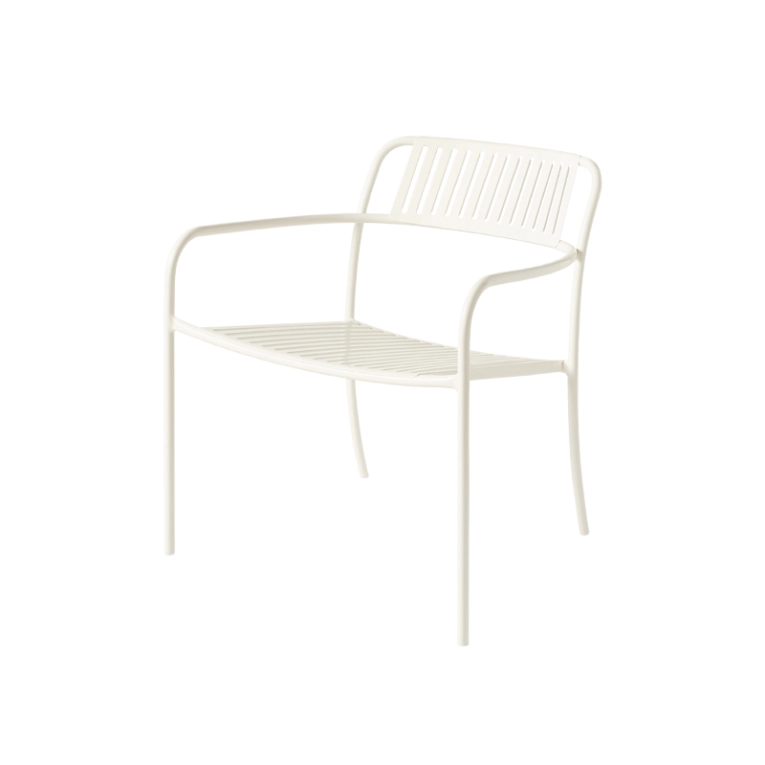 Fauteuil extérieur Fauteuil PATIO LAMES  Blanc perlé TOLIX