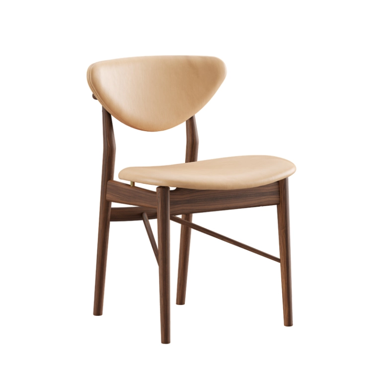 Chaise 108 Cuir Cuir Vegetal nature HOUSE OF FINN JUHL