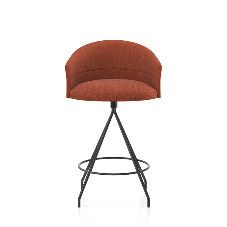 Tabouret haut COPA base pivotante Crisp 4301 VICCARBE