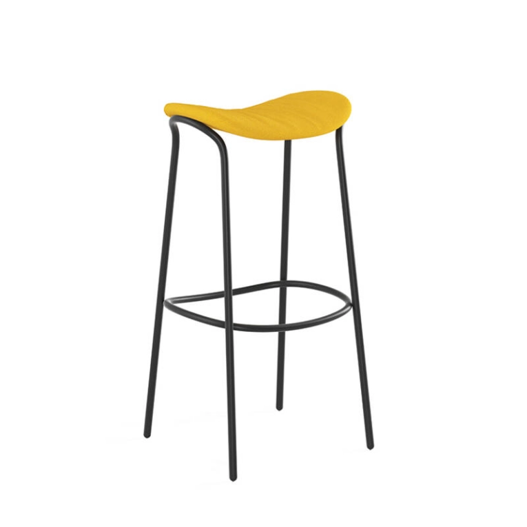 Tabouret haut FUNDA STOOL Steelcut Trio 446/ noir VICCARBE