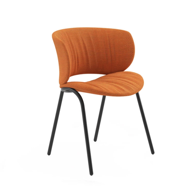 Chaise FUNDA Hallingdal 526/ noir VICCARBE