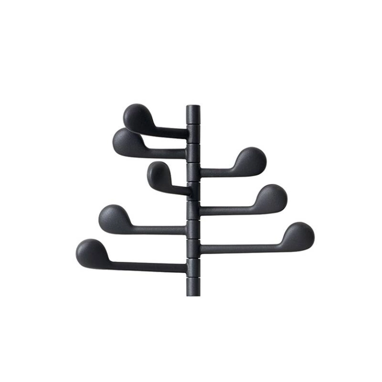 Porte-manteau Portemanteau SONG 8 bras Anthracite ARPER