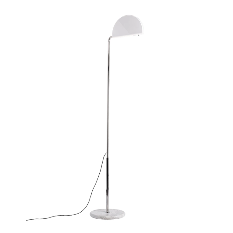 Lampadaire MEZZALUNA Blanc DCW EDITIONS