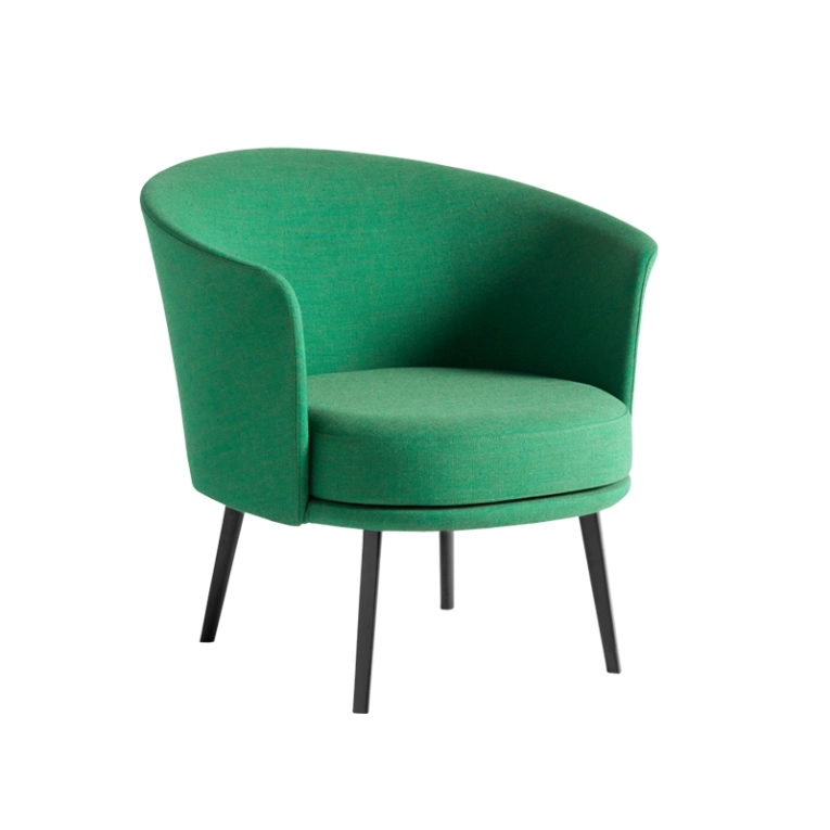 Fauteuil DORSO pieds acier Canvas 946 HAY