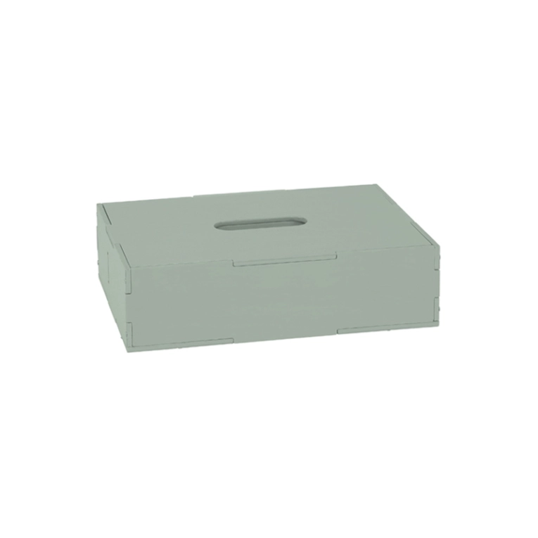 Rangement enfant Boite KIDDO TOOL BOX Vert olive NOFRED