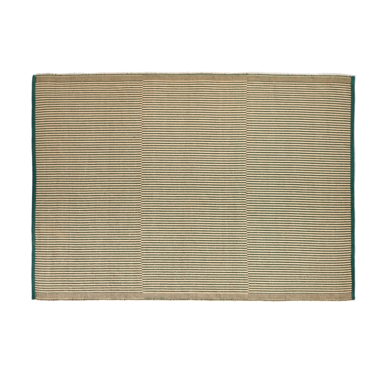 Tapis Tapis JULIE RICHOZ Noir & vert HAY