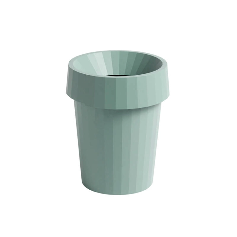 Accessoire de bureau Lot de 6 corbeilles SHADE Vert cendré HAY