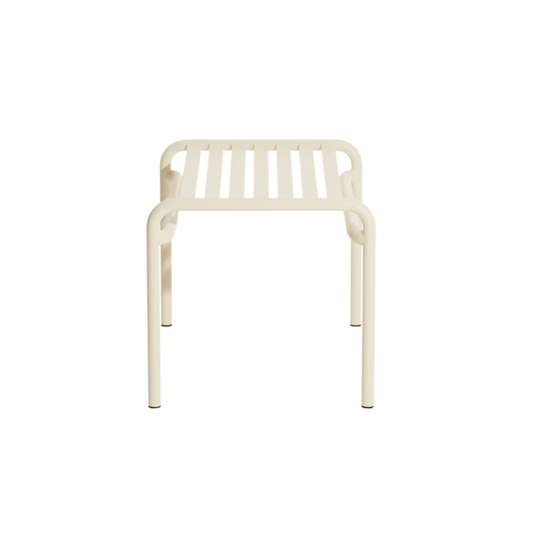 Tabouret extérieur WEEK-END repose-pieds Ivoire PETITE FRITURE