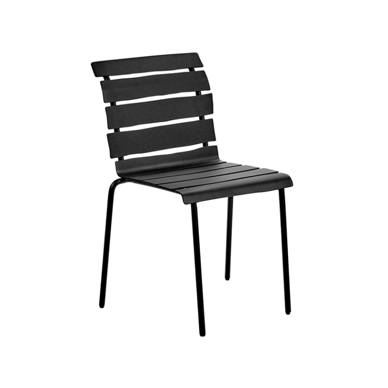 Chaise extérieur Chaise ALIGNED Noir VALERIE OBJECTS