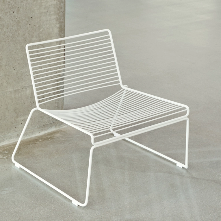 Fauteuil HEE LOUNGE Blanc HAY