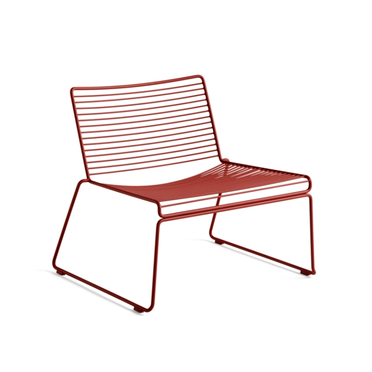 Fauteuil HEE LOUNGE Rouille HAY