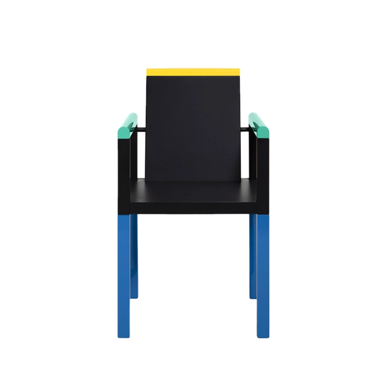 Chaise PALACE Noir MEMPHIS MILANO